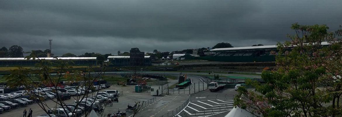 GP do Brasil: sábado amanhece com tempo fechado e garoas passageiras