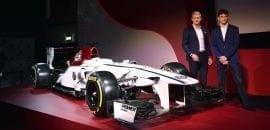 Charles Leclerc e Marcus Ericsson (Sauber) - Apresentação Alfa Romeo