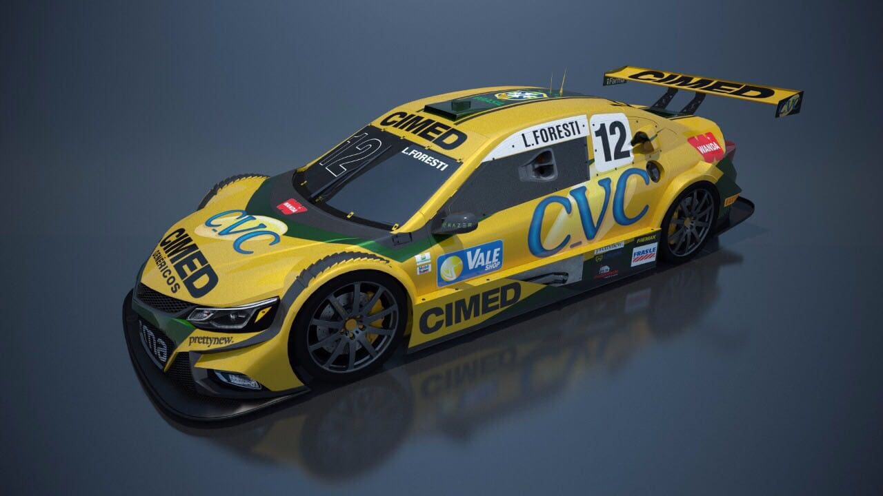 Cimed Racing anuncia Lucas Foresti para 2018 Design do carro de Lucas Foresti para 2018 ( Cimed Racing)