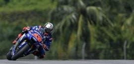 Vinales lidera Rossi no segundo dia de testes da MotoGP em Sepang