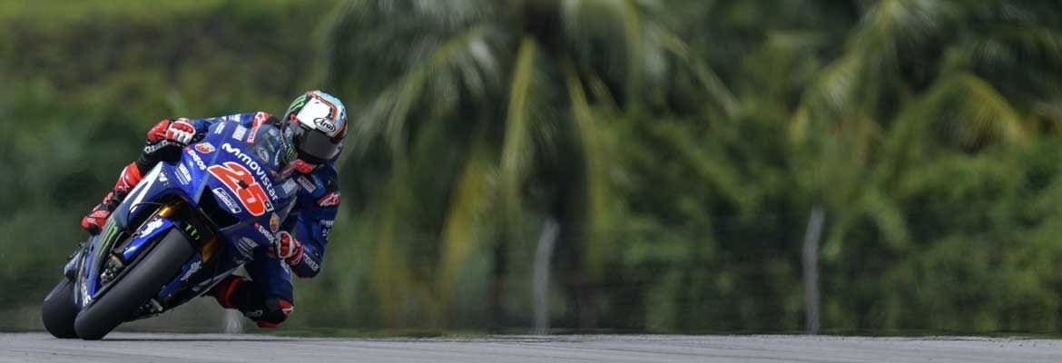 Vinales lidera Rossi no segundo dia de testes da MotoGP em Sepang