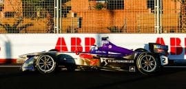 Sam Bird comemora terceiro lugar mesmo com grave problema técnico