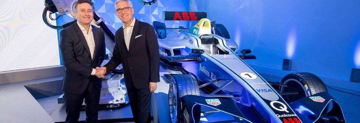 ABB junta-se à Fórmula E como patrocinadora titular da série elétrica