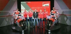 Ducati apresenta seu programa e pintura para temporada 2018