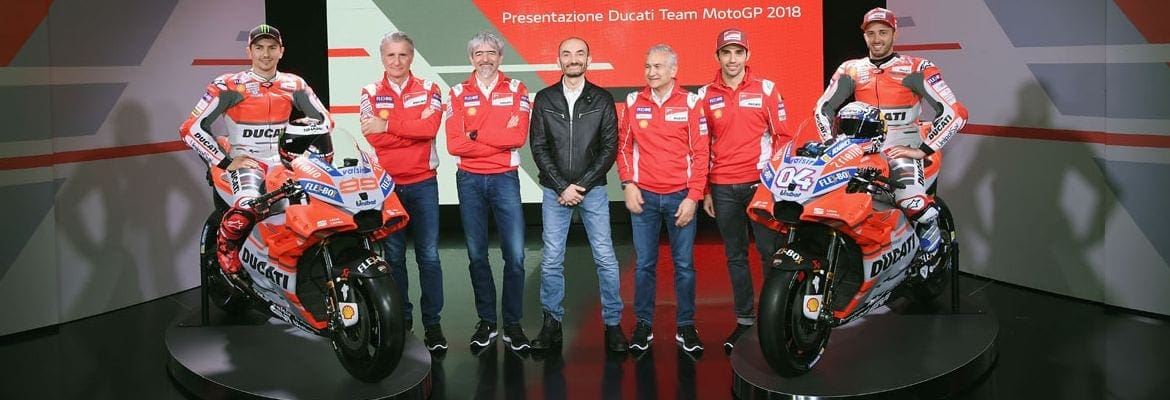 Ducati apresenta seu programa e pintura para temporada 2018