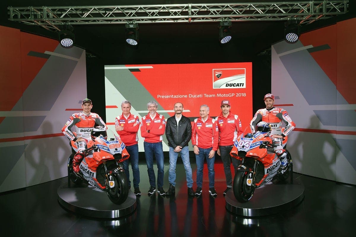 Ducati anuncia modelos para temporada 2018 de Moto GP - Gazeta Esportiva