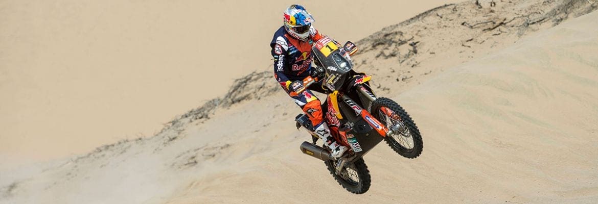 Dakar: Sam Sunderland lidera primeira etapa no Peru