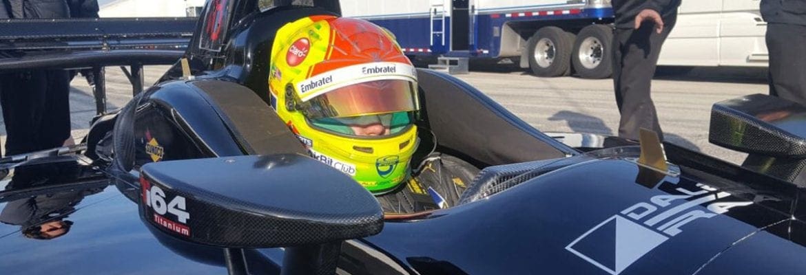 No carro de Bourdais, Pietro Fittipaldi faz primeiro teste e pode correr em 2018 na IndyCar
