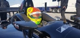 No carro de Bourdais, Pietro Fittipaldi faz primeiro teste e pode correr em 2018 na IndyCar