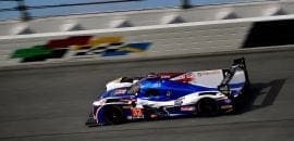 Senna comemora boa estreia pela United em Daytona