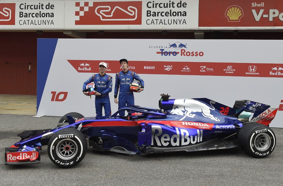 GALERIA: Imagens oficiais do novo STR13 da Toro Rosso-Honda para a F1 2018 Toro Rosso - STR13