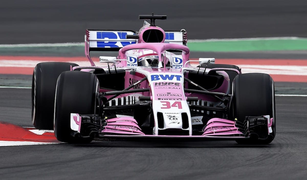 Dimitry Mazepin (Force India) - Barcelona