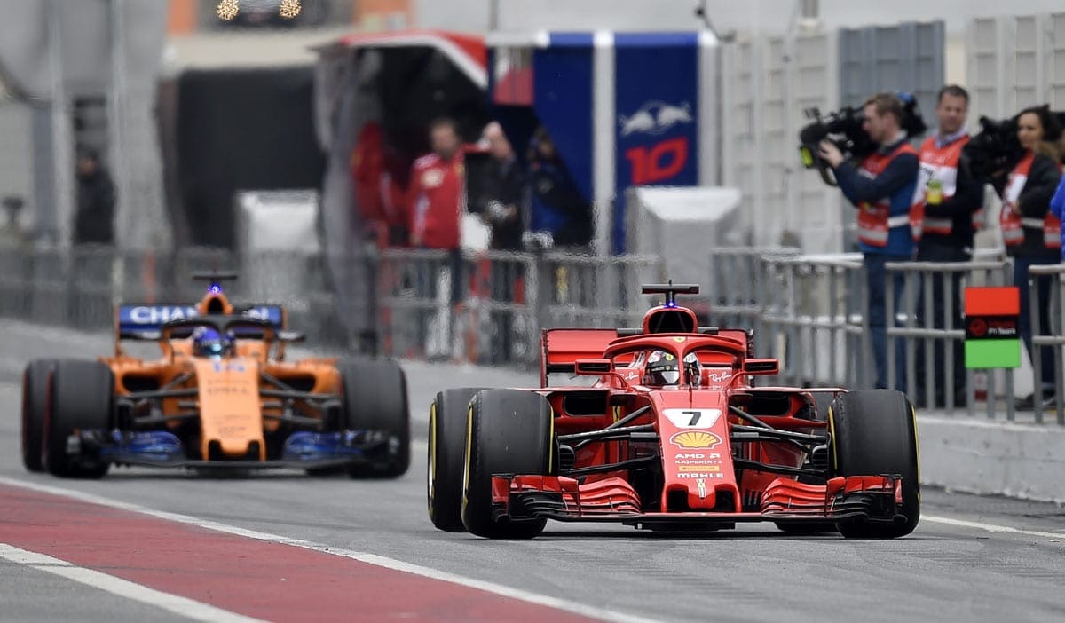 Kimi Raikkonen - Ferrari - Barcelona