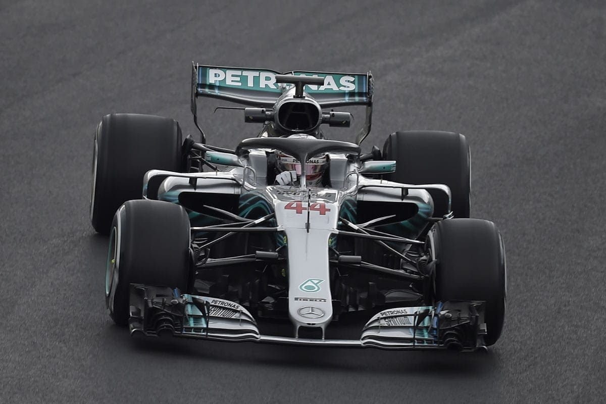 Lewis Hamilton - Mercedes - Barcelona