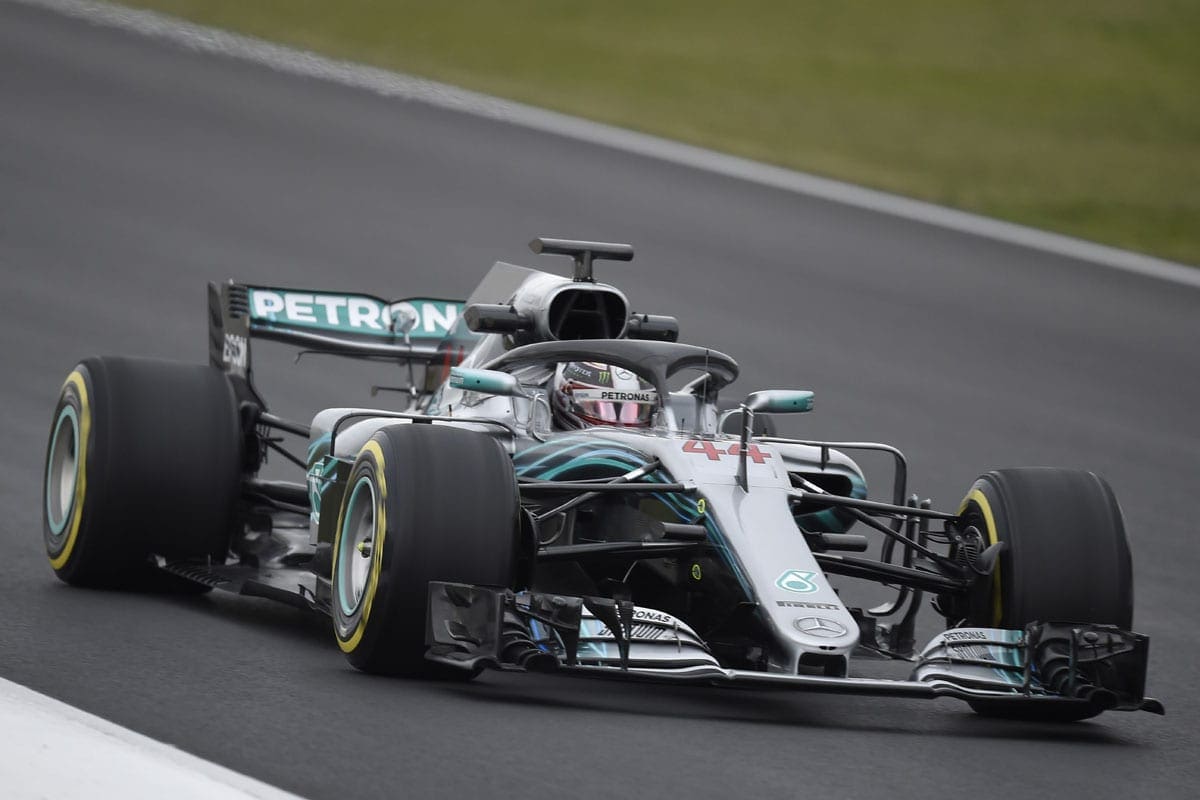 Lewis Hamilton - Mercedes - Barcelona