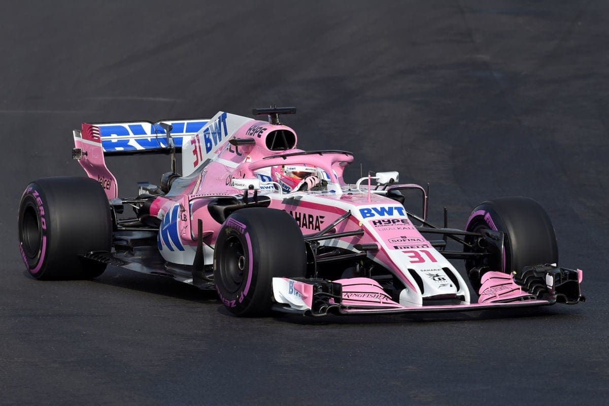 Esteban Ocon (Force India) - Barcelona