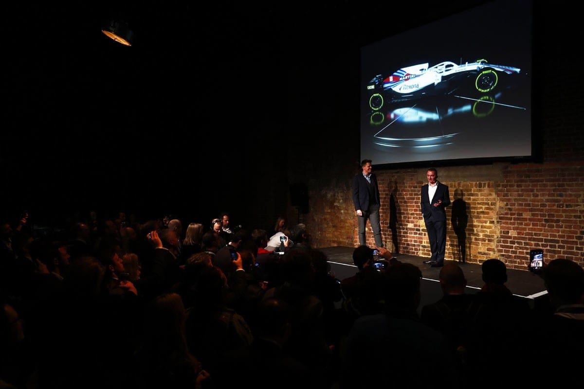 Williams apresenta o novo FW41 em Londres Williams FW41 - Londres