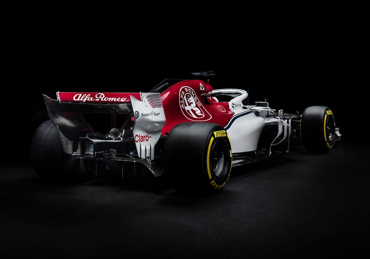 GALERIA: Do azul para o vermelho e branco, Sauber revela o C37 para a F1 2018 Alfa Romeo Sauber C37 - F1 2018