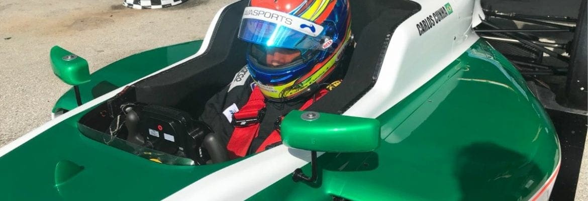 Carlos Cunha Filho é o mais rápido em três sessões da Pro Mazda