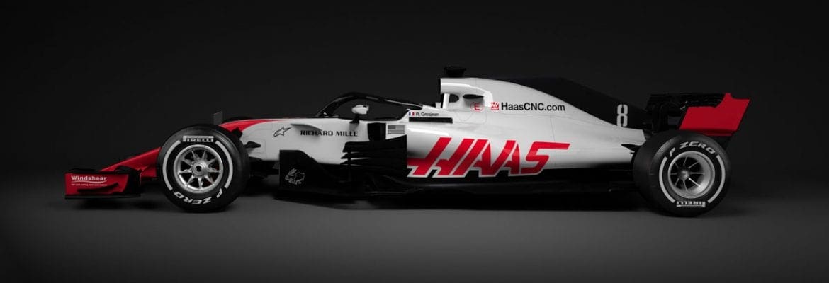 GALERIA: Imagens do novo carro da Haas para a temporada 2018 da F1