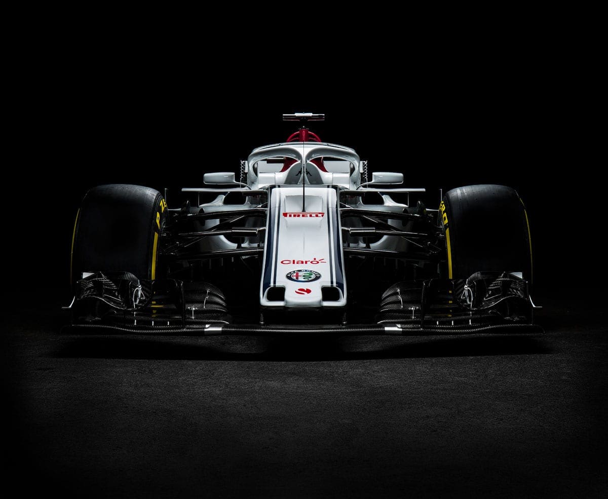 GALERIA: Do azul para o vermelho e branco, Sauber revela o C37 para a F1 2018 Alfa Romeo Sauber C37 - F1 2018