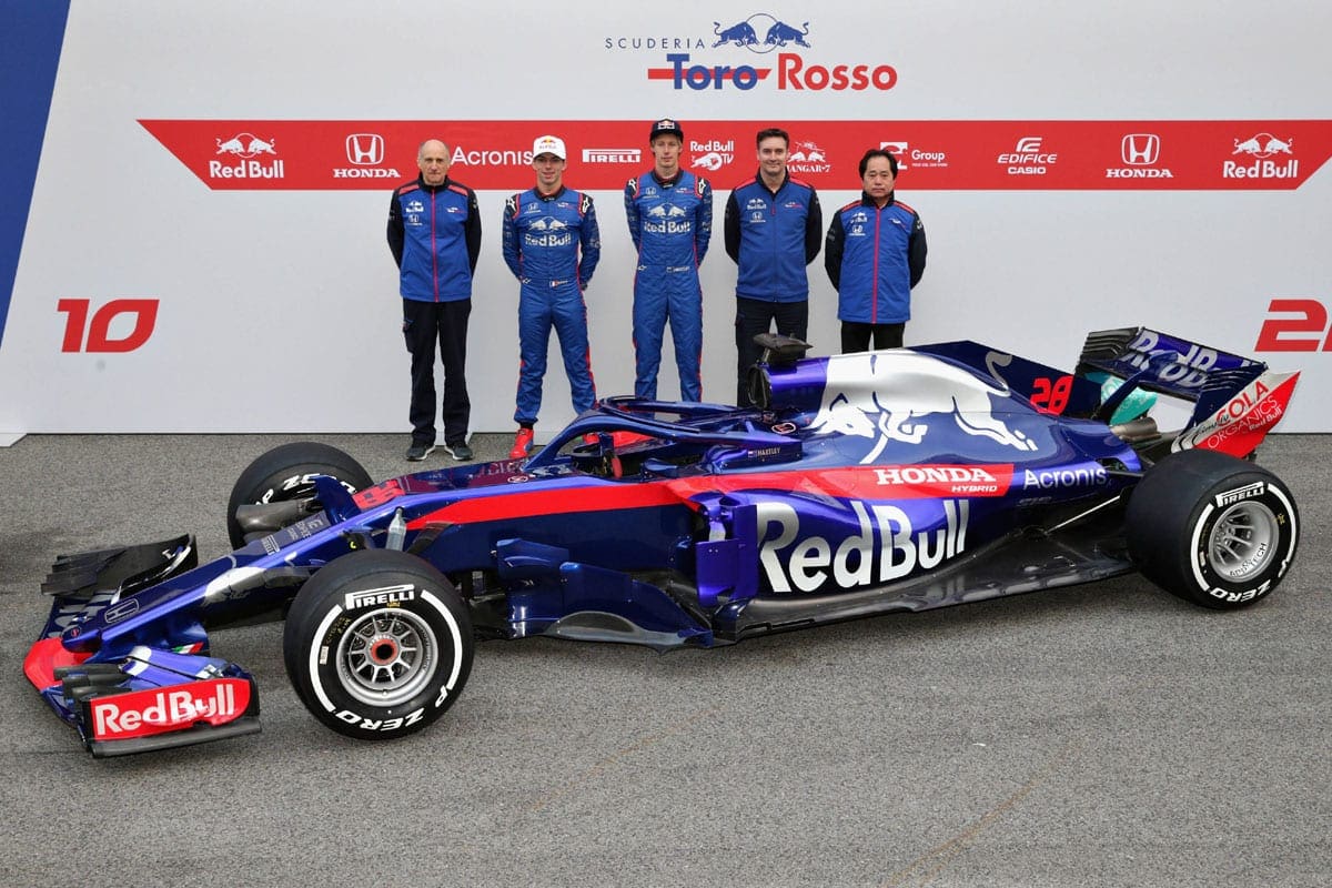 GALERIA: Imagens oficiais do novo STR13 da Toro Rosso-Honda para a F1 2018 Toro Rosso - STR13