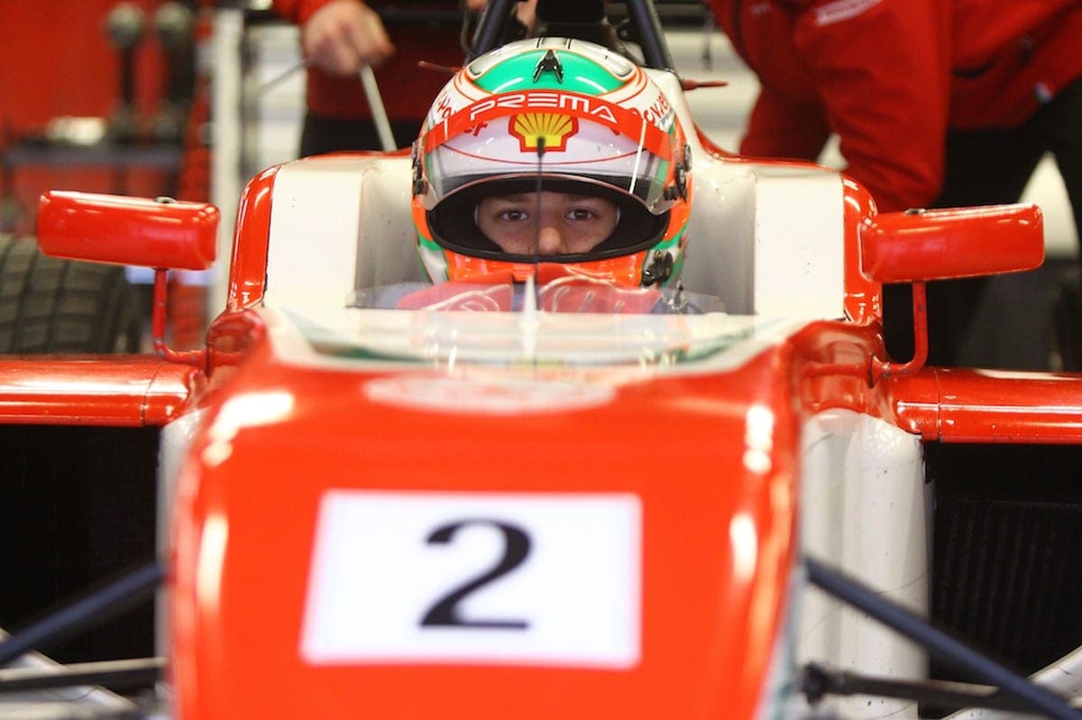 ENTREVISTA: Gianluca Petecof fala sobre suas expectativas para chegar na F1 e o sonho de vestir as cores da Ferrari Gianluca Petecof - Prema