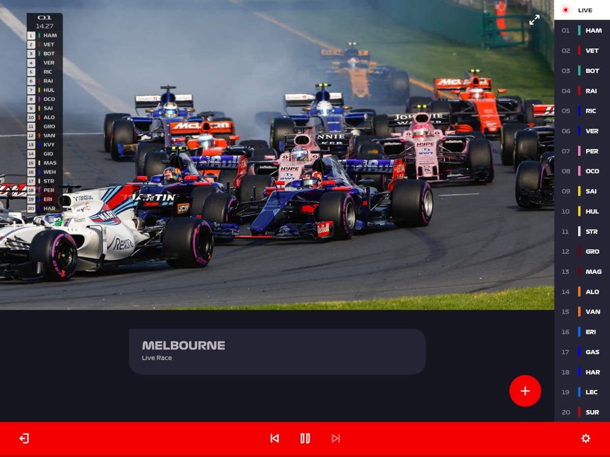 "F1 TV" estará disponível em vários países; Brasil fica de fora F1 TV