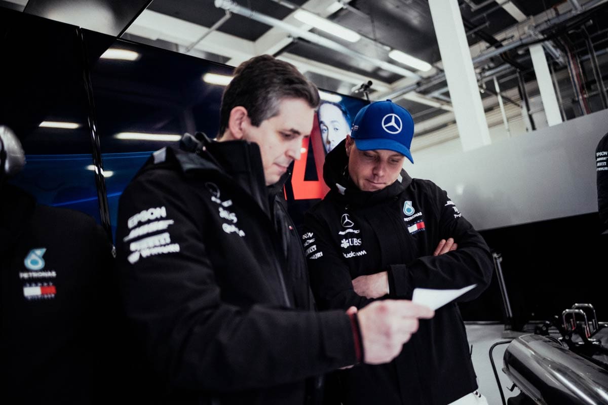 GALERIA: A nova Mercedes W09 para a temporada 2018 da F1 Valtteri Bottas - Merceces