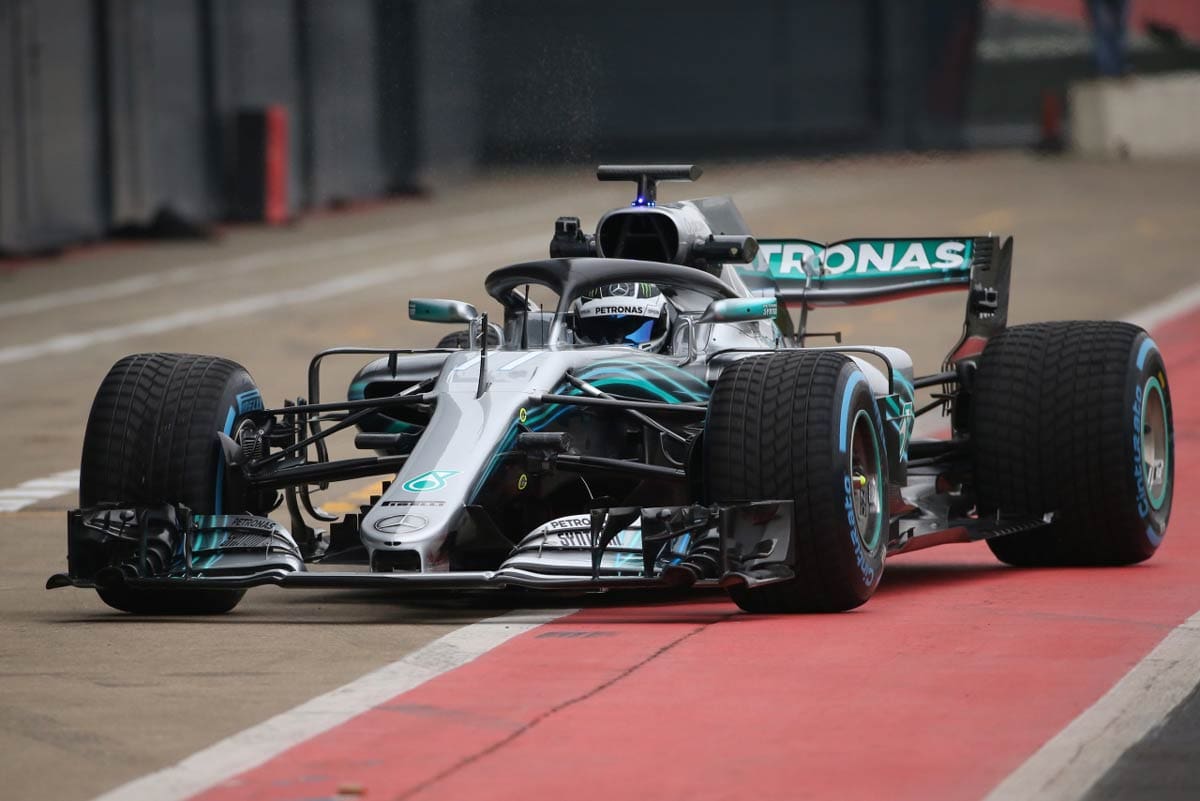GALERIA: A nova Mercedes W09 para a temporada 2018 da F1 Mercedes W09 - Silverstone