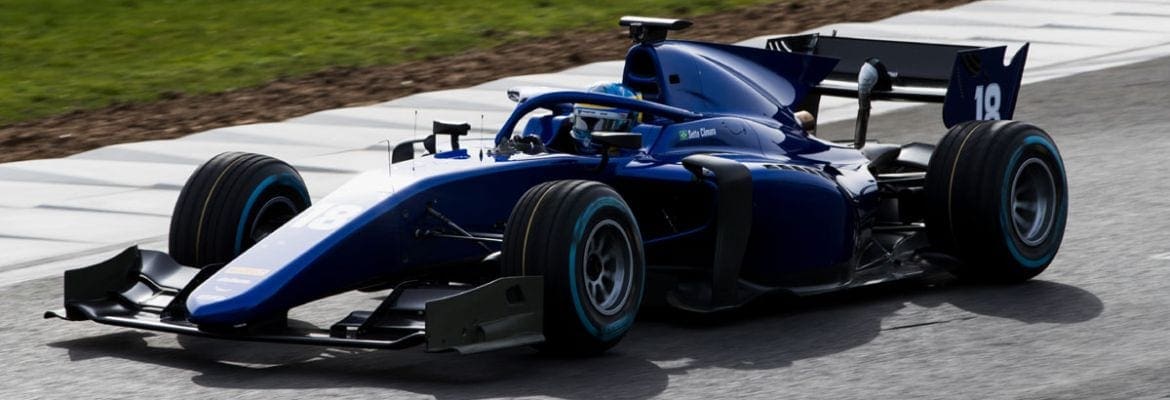 Sérgio Sette Câmara testou o F2 2018 pela primeira vez