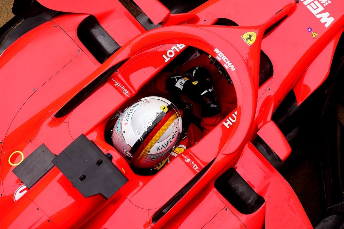 Sebastian Vettel (Ferrari) - F1 Barcelona