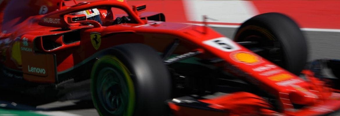 Vettel lidera o dia com boa vantagem em Barcelona e mostra a força da Ferrari para 2018