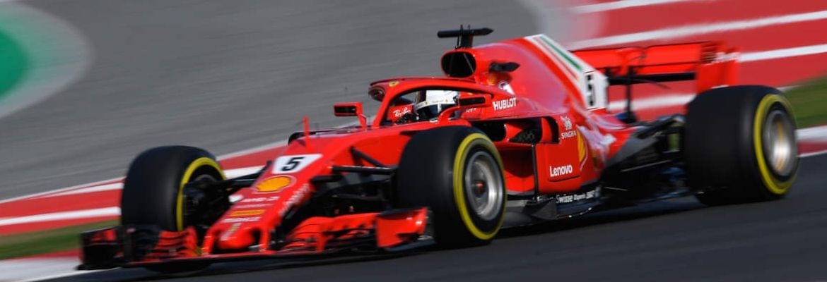 Vettel lidera primeiro dia “produtivo” em Barcelona; McLaren novamente com problemas