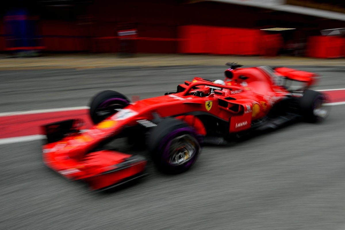 Sebatian Vettel (Ferrari) - F1 Barcelona