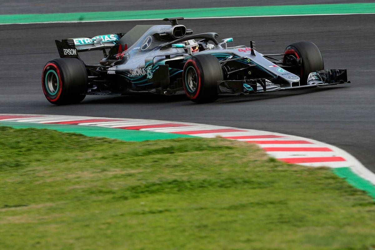 Lewis Hamilton (Mercedes) - F1 Barcelona