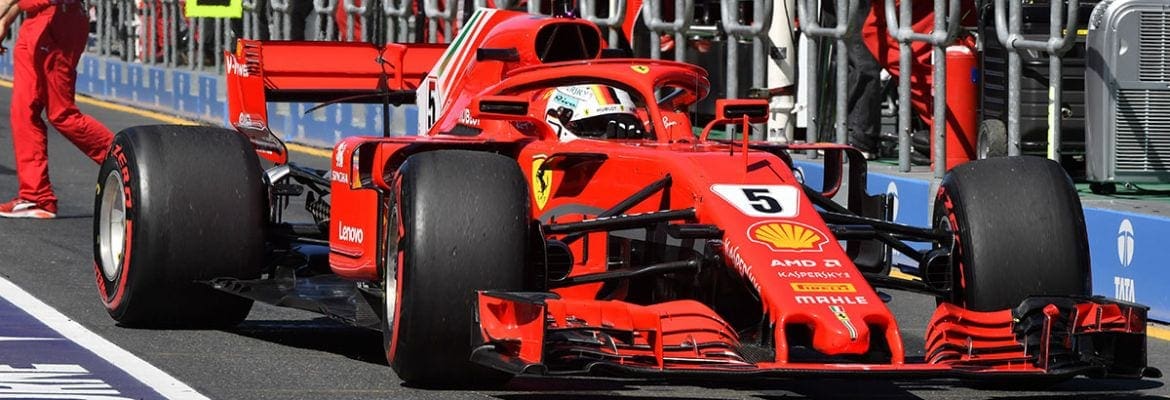 Vettel preocupado com a Ferrari nos treinos em Melbourne