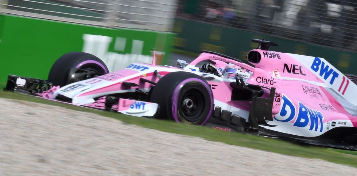 Sergio Perez (Force India) - GP da Austrália de F1