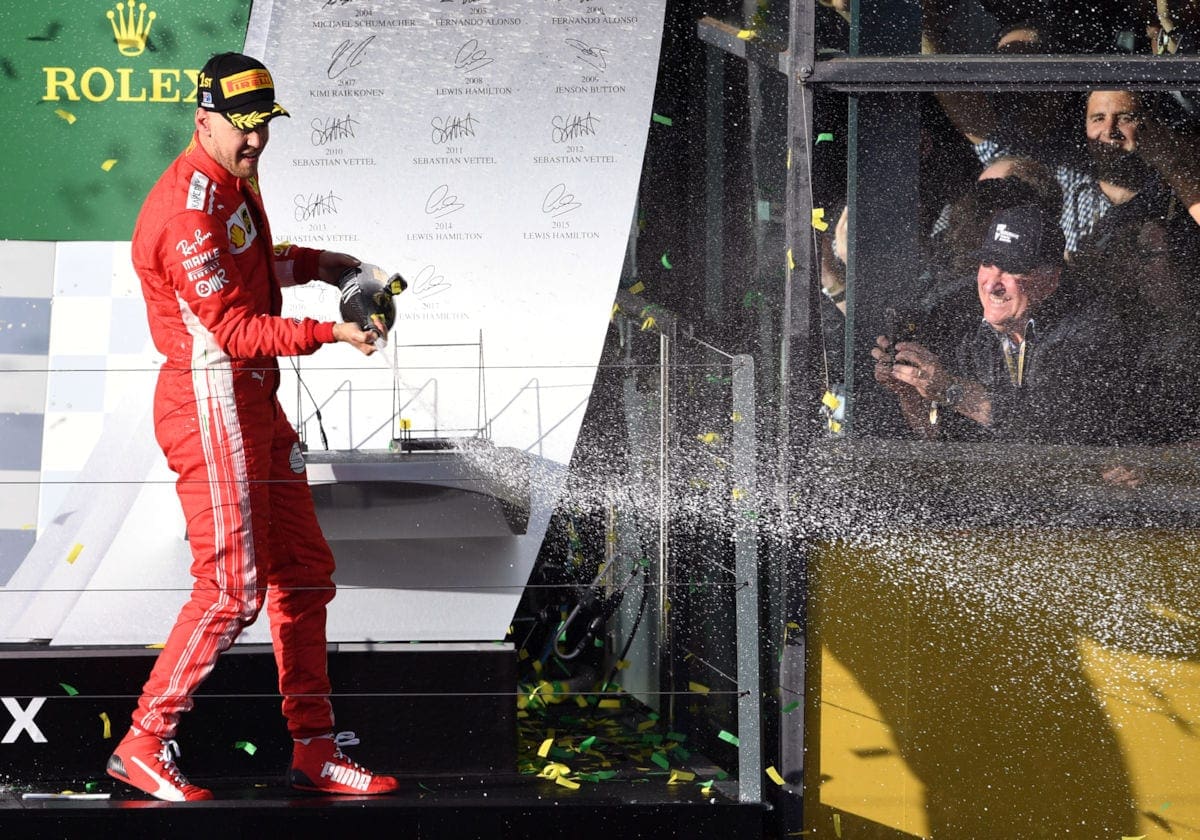 Sebastian Vettel (Ferrari) - GP da Austrália de F1