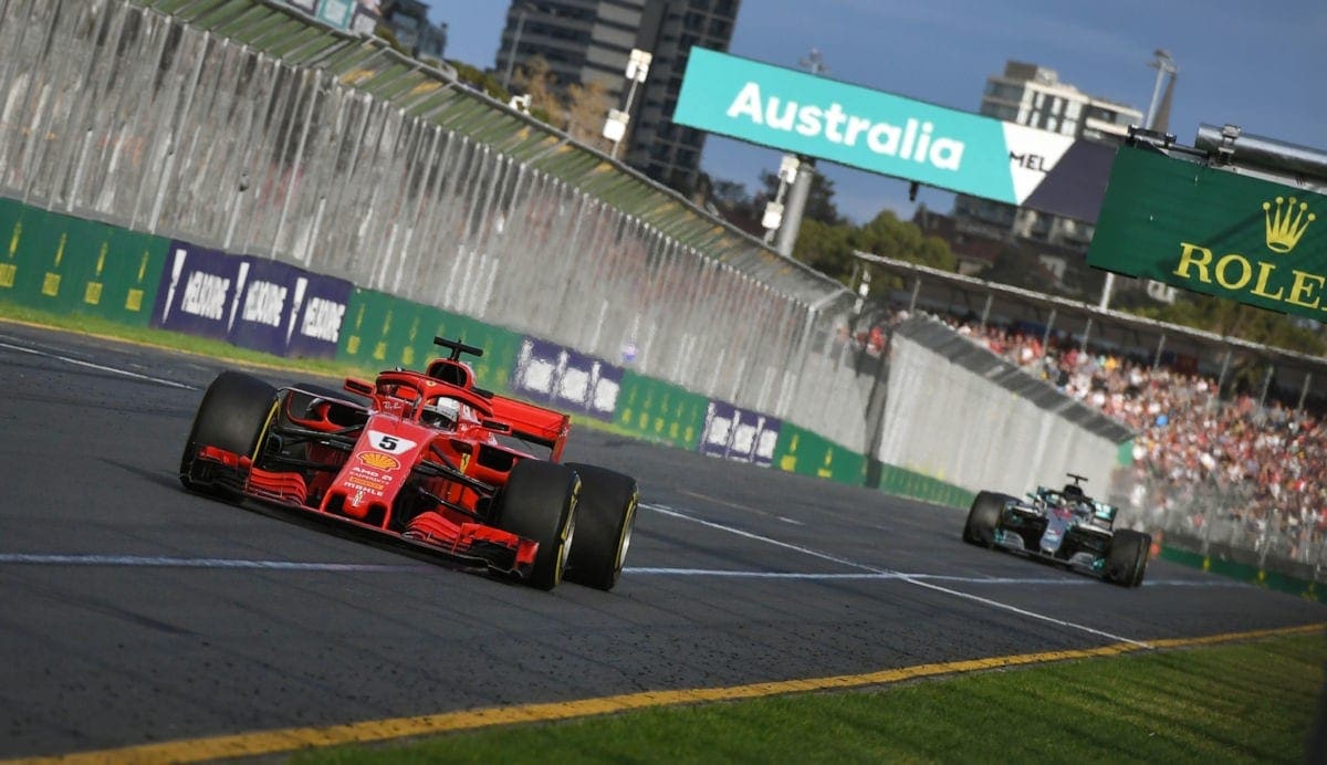 Sebastian Vettel e Lewis Hamilton - GP da Austrália de F1