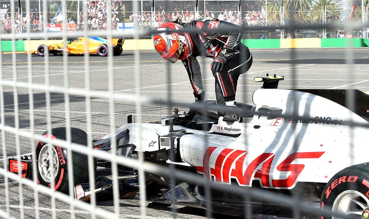 Haas - Kevin Magnussen