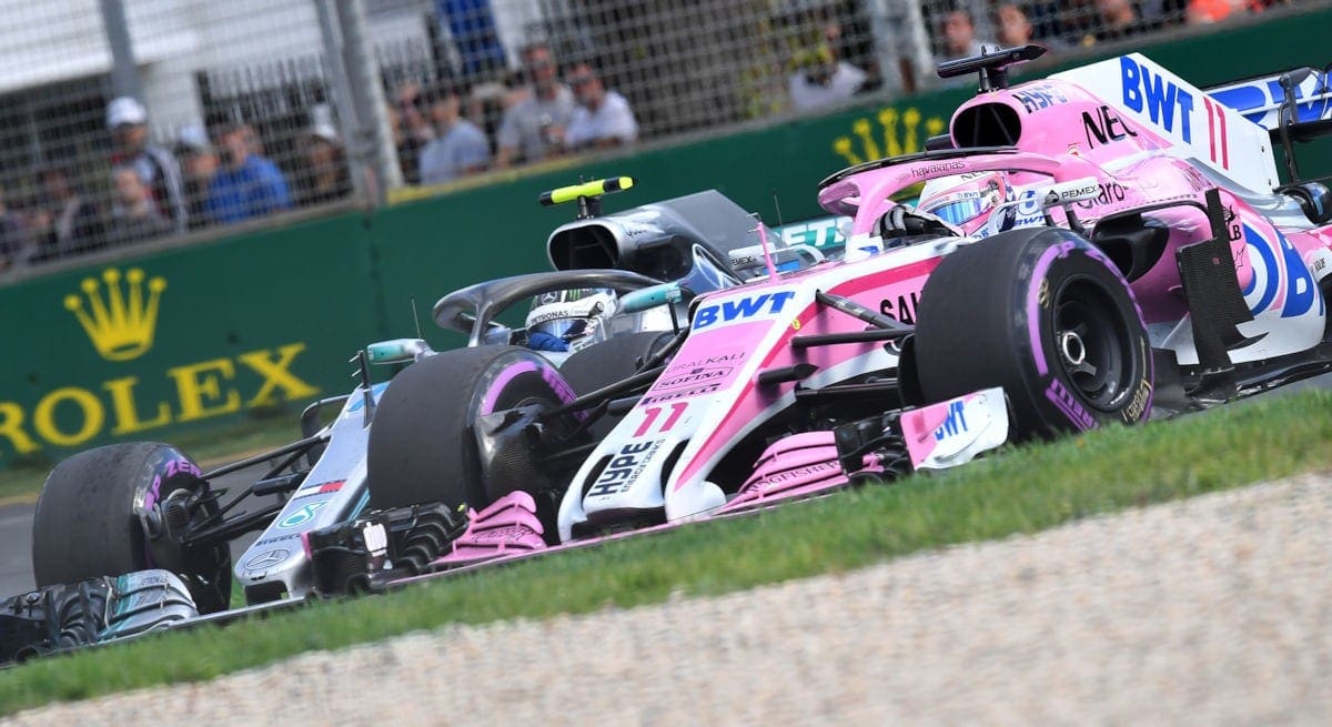 Sergio Perez (Force India) - GP da Austrália de F1