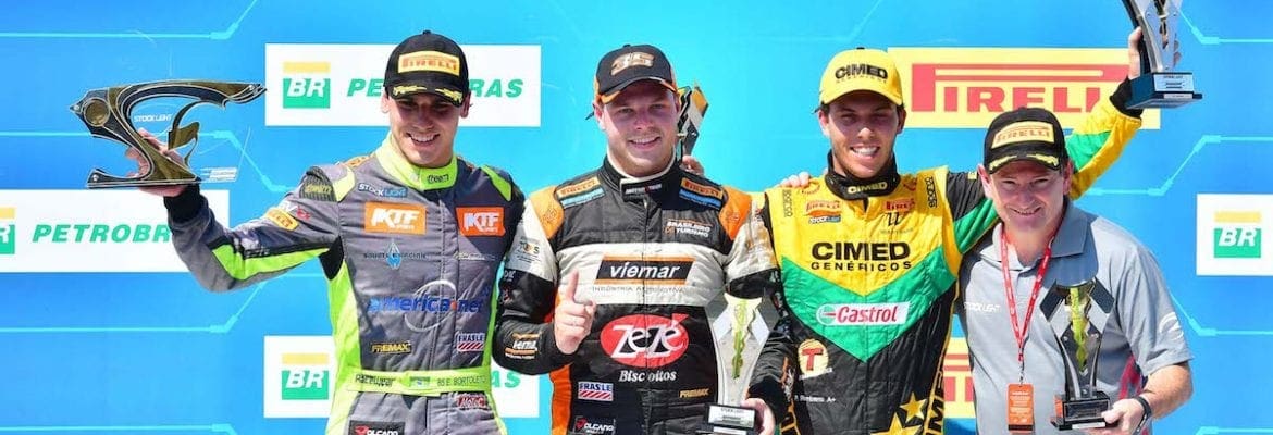 Em jornada dupla, Gabriel Robe vence a primeira em Interlagos