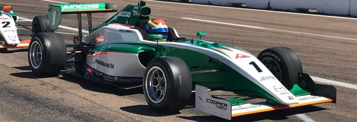 Pro Mazda: Carlos Cunha Filho corre no oval Lucas Oil Raceway