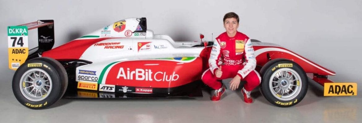 Enzo Fittipaldi é o segundo mais rápido em teste da F4 Italiana em Adria