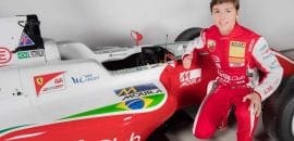 Enzo Fittipaldi é o mais rápido na chuva em treino da F-4 Alemã em Hockenheim