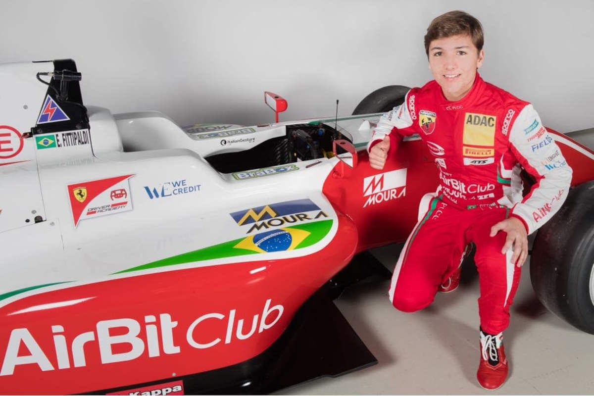 Enzo Fittipaldi é o segundo mais rápido em teste da F4 Italiana em Adria Enzo Fittipaldi - Prema F4