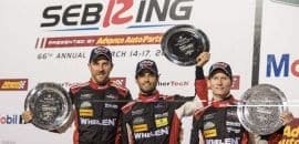 12H de Sebring: Nasr sobe ao pódio. Trio de Fittipaldi termina em 10º após levar batida
