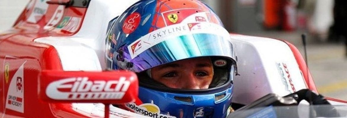 Enzo Fittipaldi segue impressionando nos testes da F4 Alemã e fica entre os melhores em Oschersleben