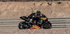 Johann Zarco lidera Valentino Rossi no último teste da MotoGP no Qatar